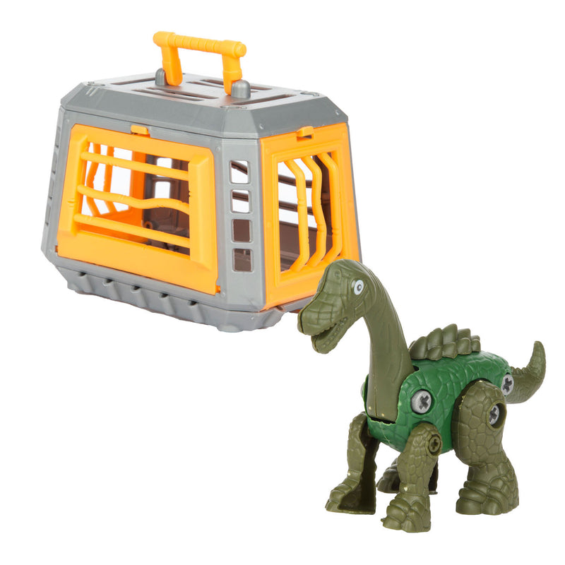 Afbeelding laden in galerijviewer, World of dinosaurs bouw een dino met kooi
