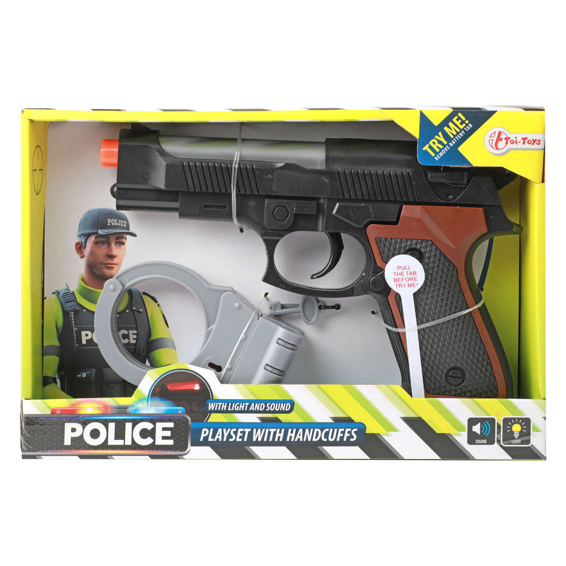 Load image into Gallery viewer, Toi-toys politieset + licht en geluid
