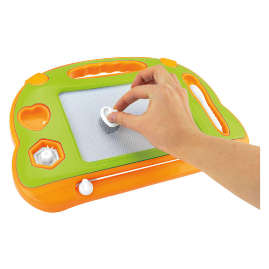 Toi-toys creativity magnetisch tekenbord met pen en vormen