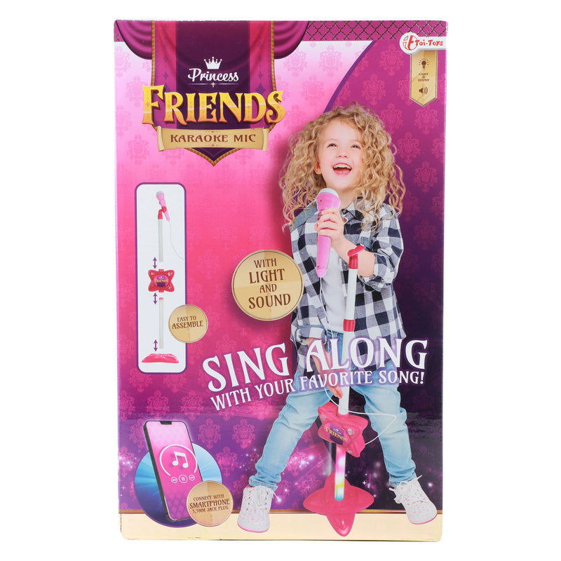 Load image into Gallery viewer, Toi-toys princess friends karaokeset met smartphone aansluiting
