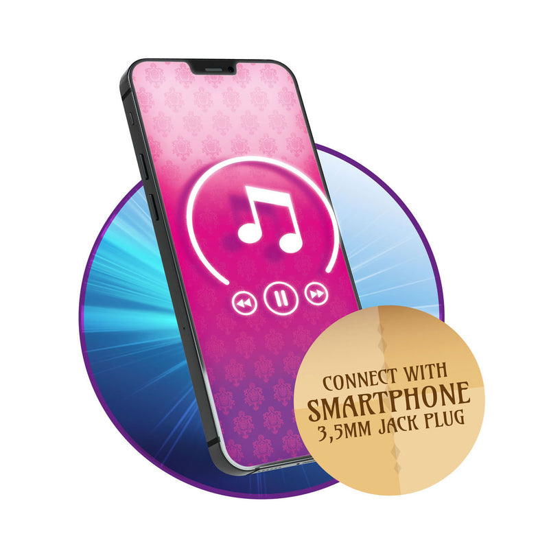 Load image into Gallery viewer, Toi-toys princess friends karaokeset met smartphone aansluiting
