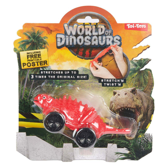 Toi-toys world of dinosaurs kneeddino auto morph