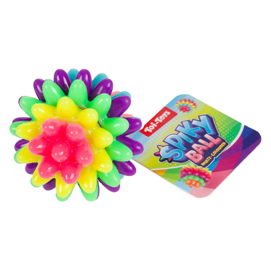 Sensorische regenboogbal spikey