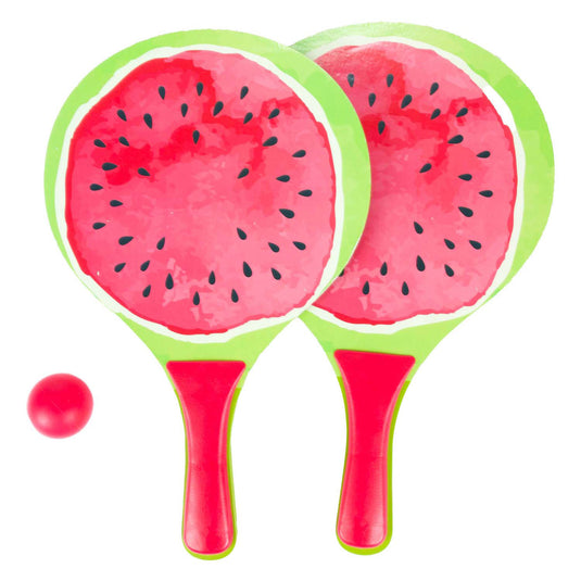 Toi-toys strand tennisset fruit, 3dlg.
