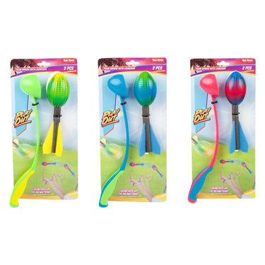 Toi-toys play out mini foampijl met werper 3 assorti