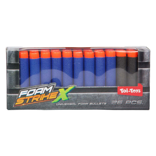 Toi-toys foam strikex foampijlen navulling, 26st.