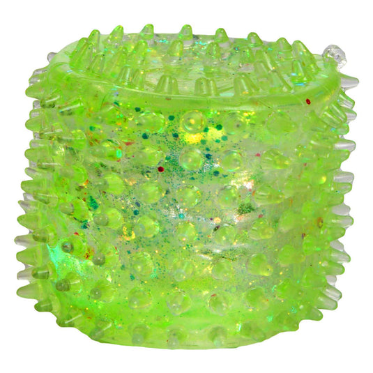 Toi-toys fun textuurknijpbal geometric, 5cm