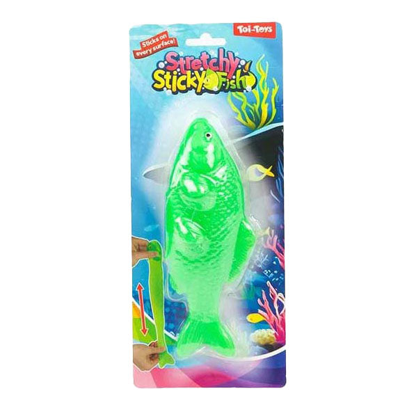 Load image into Gallery viewer, Toi-toys fun super rekbare kleverige vis neon koi
