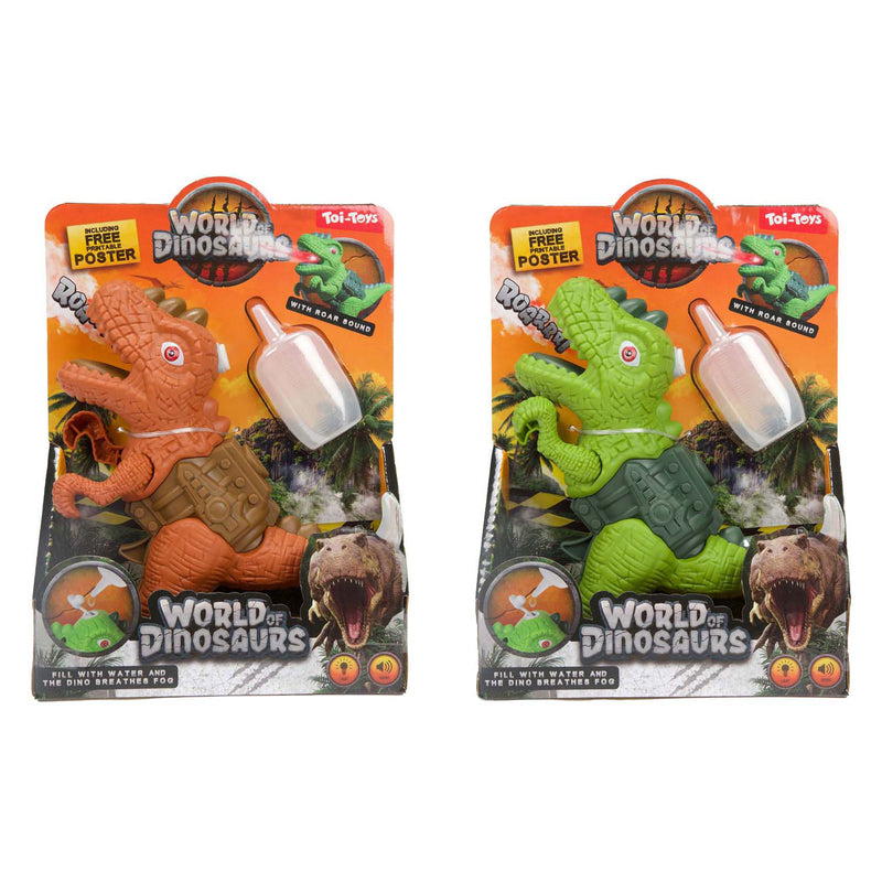 Load image into Gallery viewer, World of dinosaurs dinopistool met spray en licht en geluid
