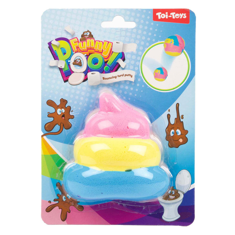 Load image into Gallery viewer, Toi-toys fun stuiter putty regenboog drol
