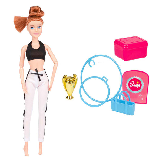 Lauren modepop gymnastiek met accessoires