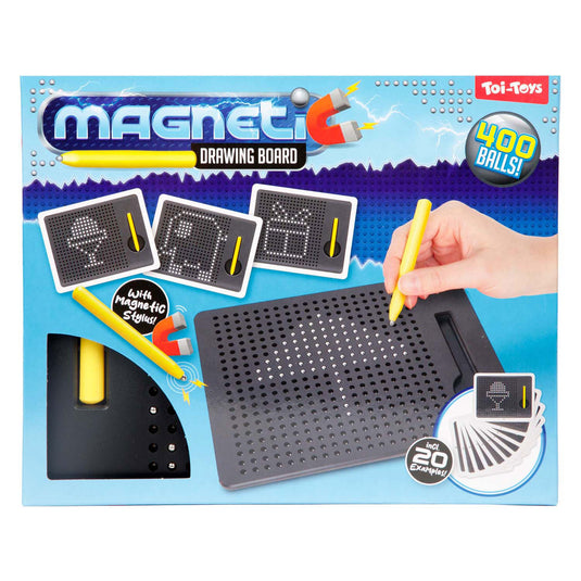 Toi-toys magnetisch tekenbord stalen balletjes met pen