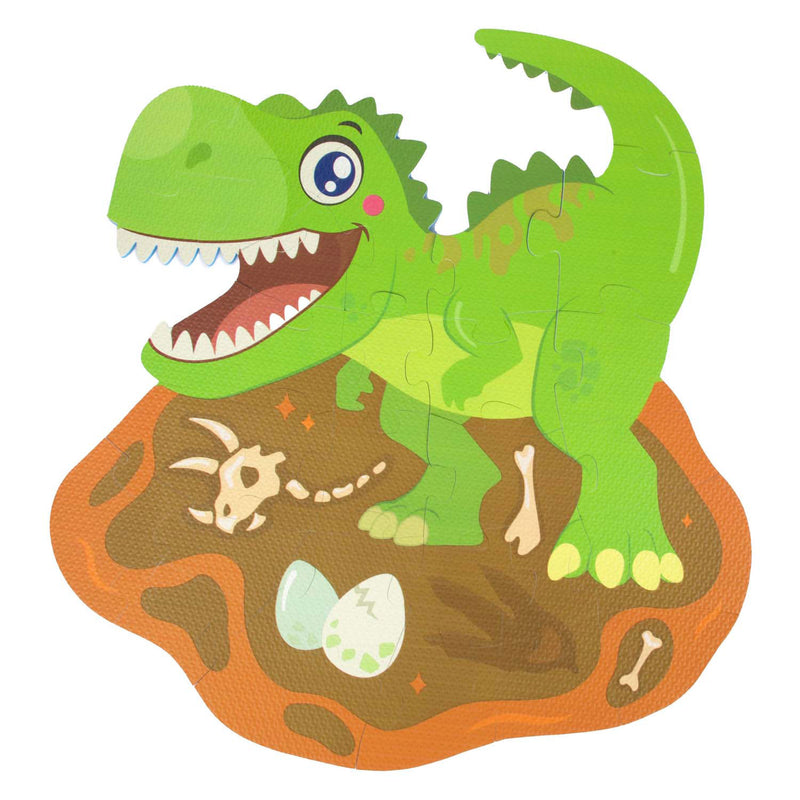 Afbeelding laden in galerijviewer, Toi-toys little stars foam vloerpuzzel dino, 36st.
