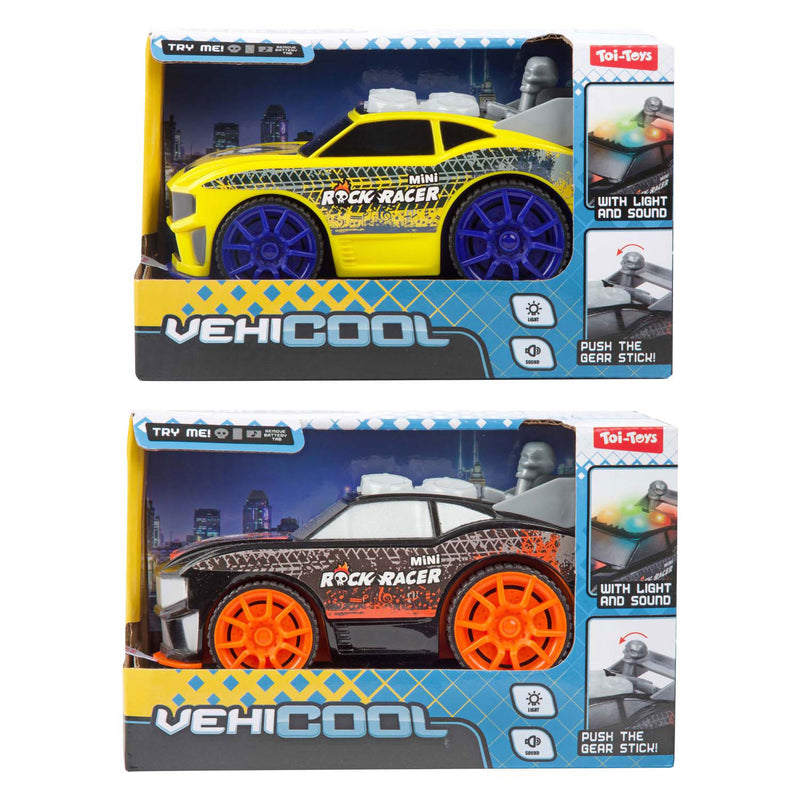 Load image into Gallery viewer, Vehicool rally raceauto 'rock racer' met licht en geluid
