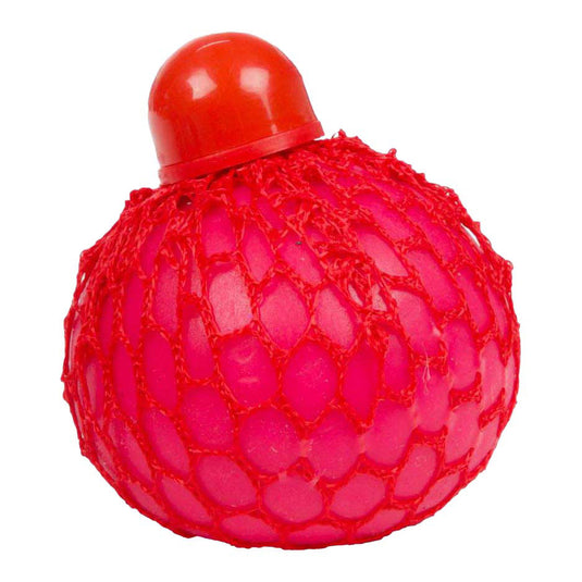 Toi-toys fun knijpbal neon mesh, 6 cm