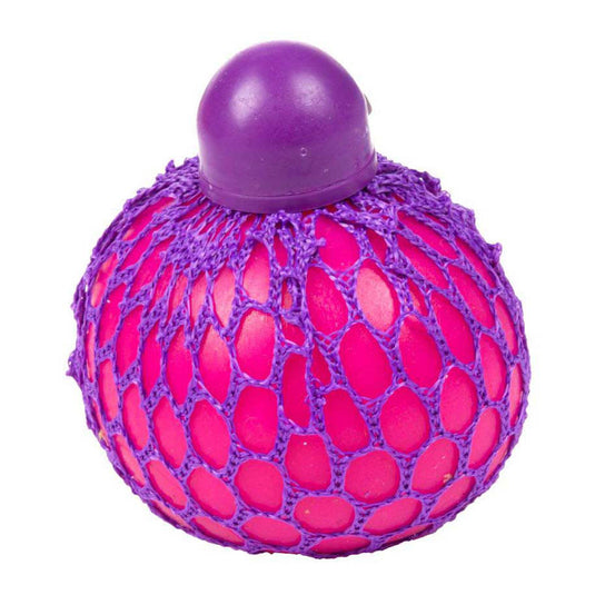 Toi-toys fun knijpbal neon mesh, 6 cm