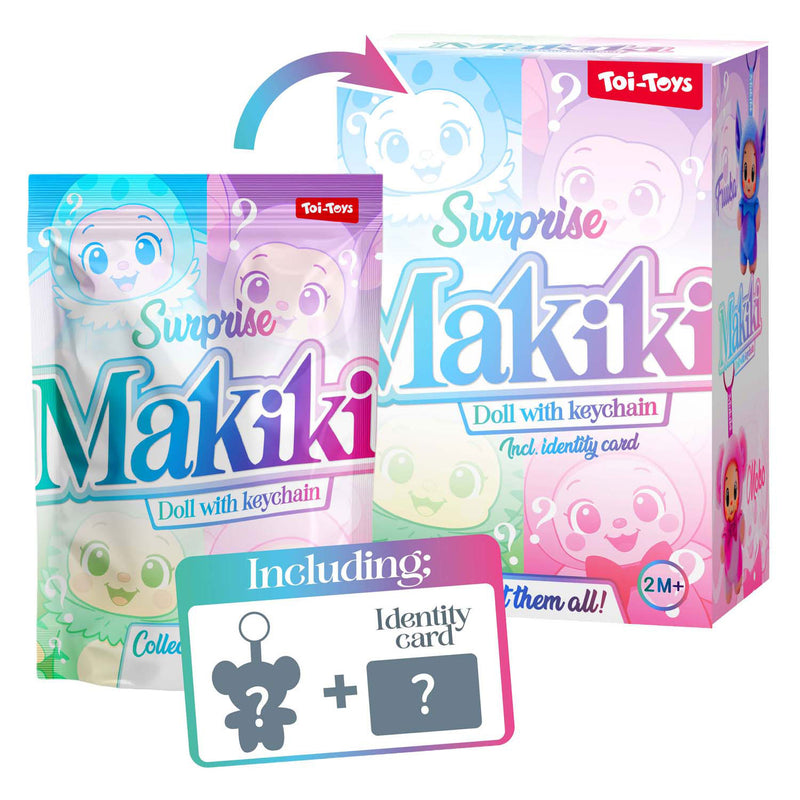 Load image into Gallery viewer, Toi-toys sleutelhanger makiki 15cm
