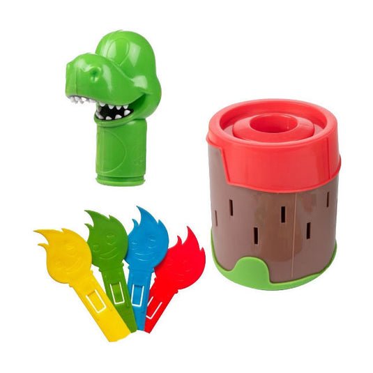 Toi-toys spel prik de dino vulkaan