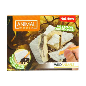 Toi-toys animal world uitgraafset wild dier