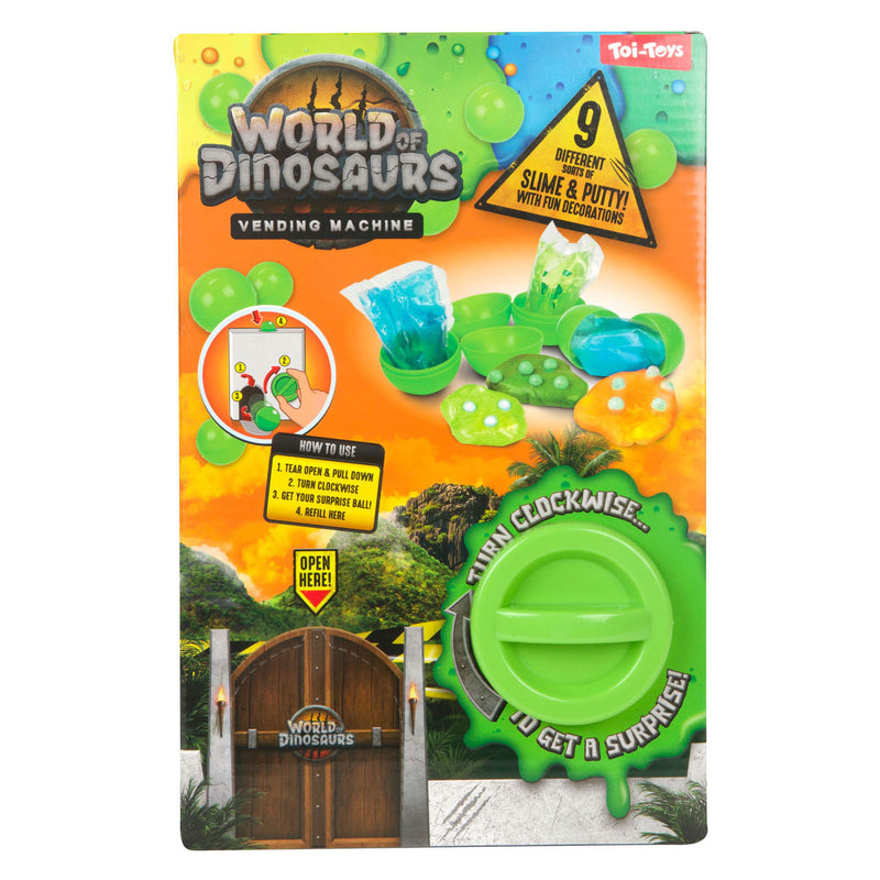 Afbeelding laden in galerijviewer, Toi-toys world of dinosaur verrassingsballen automaat
