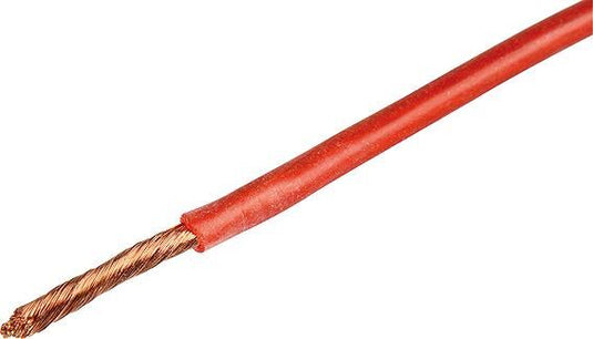 Herth+buss kabel electric cable silicone 1.5 mm red 5mtr.
