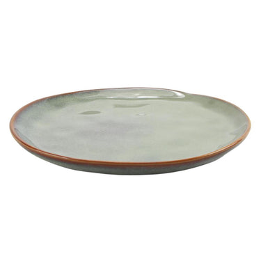 Svenska living ontbijtbord ã˜20.5cm mint brown ocean doos a 6 stuks