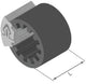 Herth+buss spezialbefestigung clipfixbasic clipfix spacer h+b inner-d=23,0mm,l=30mm