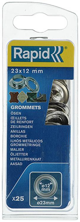 Afbeelding laden in galerijviewer, Rapid 1009447 - oogjes g3 - 23x12 25 pcs | 5 stuks
