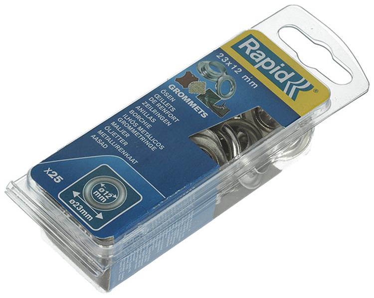 Afbeelding laden in galerijviewer, Rapid 1009447 - oogjes g3 - 23x12 25 pcs | 5 stuks
