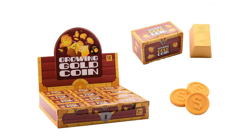 Groeiende Munten in Goudstaaf