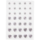 Https: www.cchobby.nl strasstenen-rond-vierkant-hart-afm-6-8-10-mm-zilver-35-stuk-1-doos