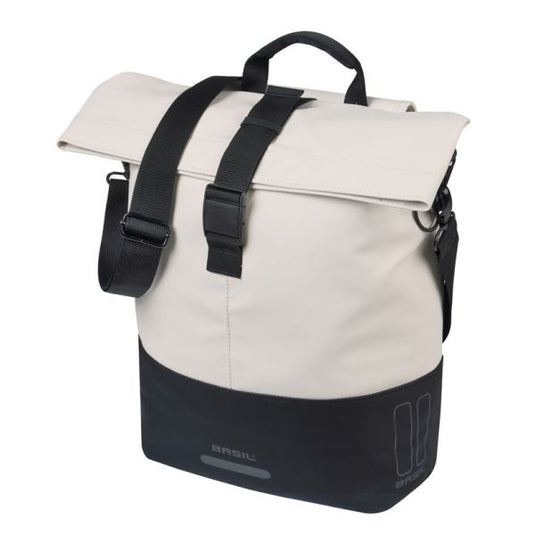 Basil b.v. cove shopper basil mik 14-16l 14 x 29 x 36 cm - zwart wit