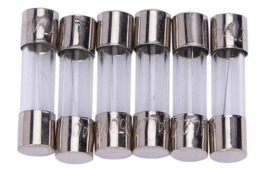 Dresselhaus glassicherung glass fuses 5x20mm for car radio 5a 6 piece