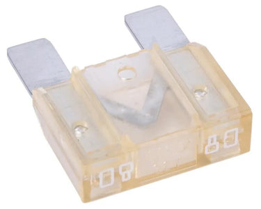 Dresselhaus zekering bananenstekker maxi flat fuse maxi 80a 1 piece grey