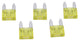 Dresselhaus flachsteckersicherung mini flat fuse mini 20a yellow 5 pcs.