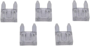 Dresselhaus flachsteckersicherung mini flat fuse mini 25a white 5 pcs.