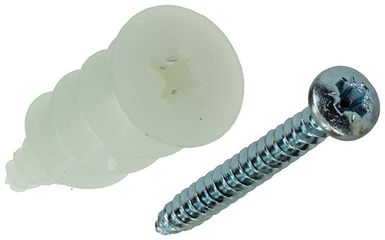 Afbeelding laden in galerijviewer, Celo 1008008 - gipsplaatpluggen met schroef nylon 9gkdpz 50 stuks | 2 stuks
