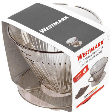 Westmark koffiefilterhouder met tuit transparant nr 4