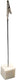 Creativ company creative kaarthouder alligator 15 cm staal zilver per 5 stuks