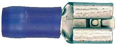 Hella flachsteckhülse fl.st.huels.1,5-2,5 100st blue 6.3x0.8mm