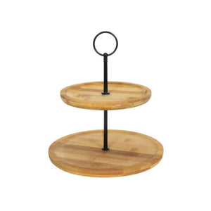 Svenska living bamboe etagere 2-laags bamboe etagere 2-laags