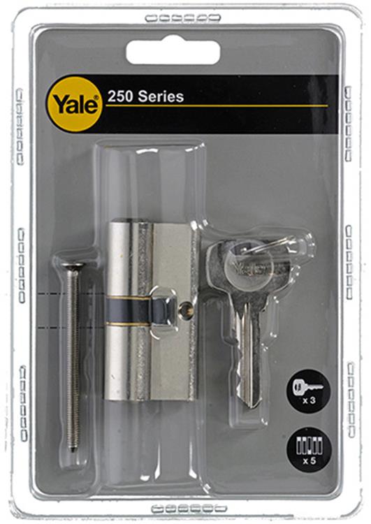 Afbeelding laden in galerijviewer, Yale 1006530 - profielcilinder 0250 mv 60mm(30 30) | 5 stuks
