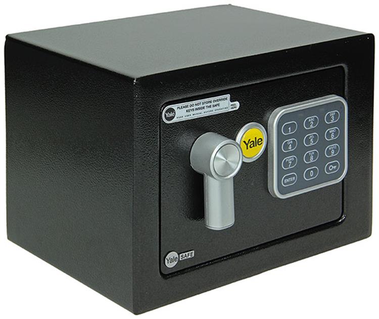 Afbeelding laden in galerijviewer, Yale 1047115 - value safe mini zwart | 1 stuks
