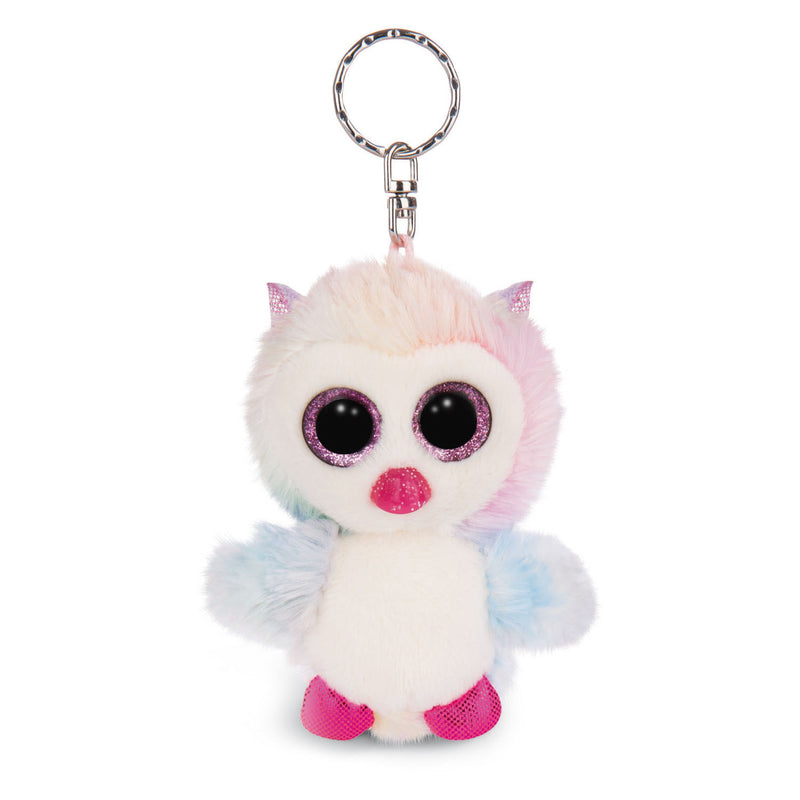 Load image into Gallery viewer, Nici Glubschis Pluchen Sleutelhanger Uil Holly, 9cm
