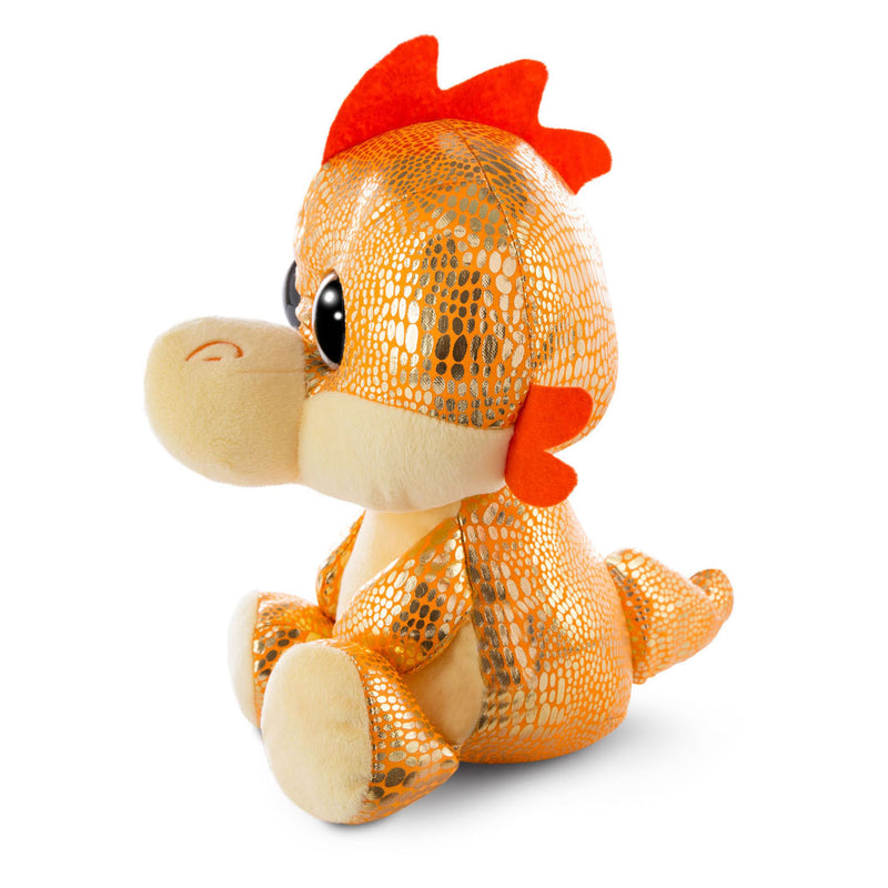 Load image into Gallery viewer, Nici glubschis pluchen knuffel draak oranje yo-yo, 15cm
