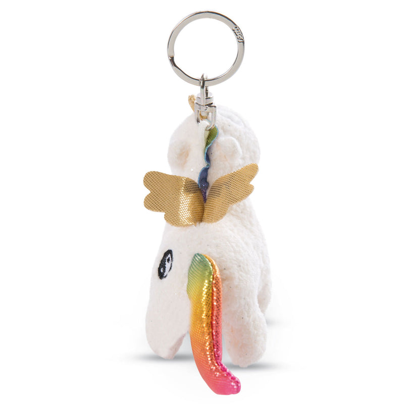 Load image into Gallery viewer, Nici Pluchen Sleutelhanger Eenhoorn Regenboog Yang, 10cm
