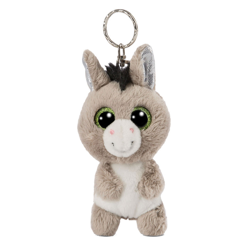 Load image into Gallery viewer, Nici Glubschis Pluchen Sleutelhanger Ezel Donki, 9cm
