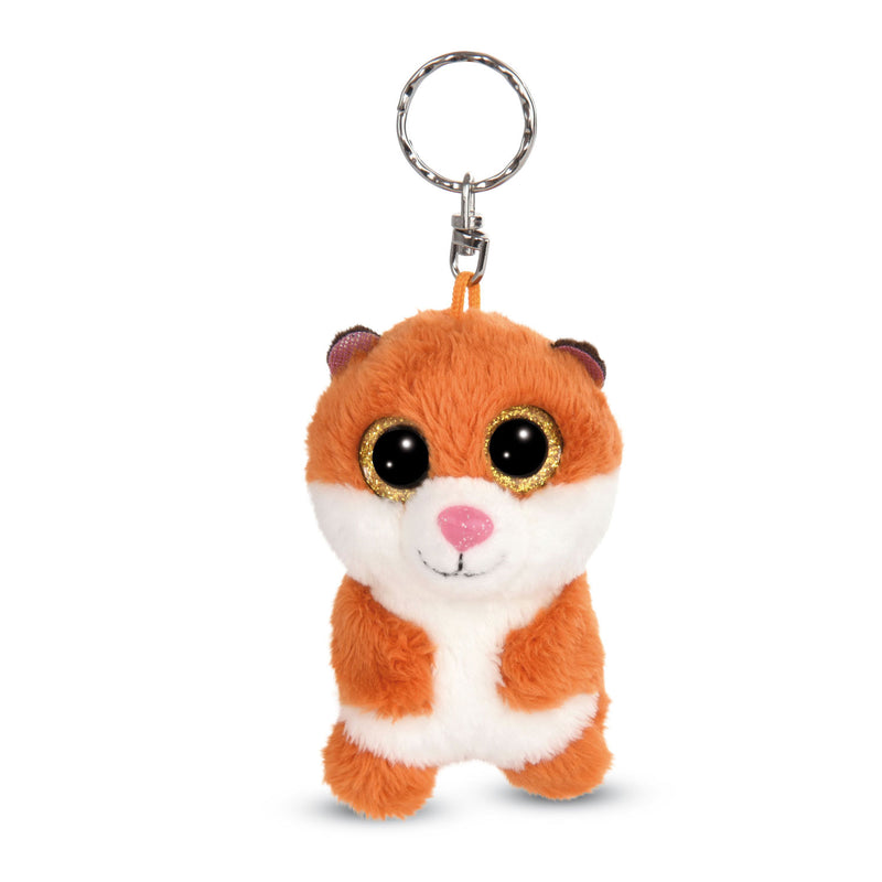 Load image into Gallery viewer, Nici Glubschis Pluchen Sleutelhanger Hamster Stubbi, 9cm
