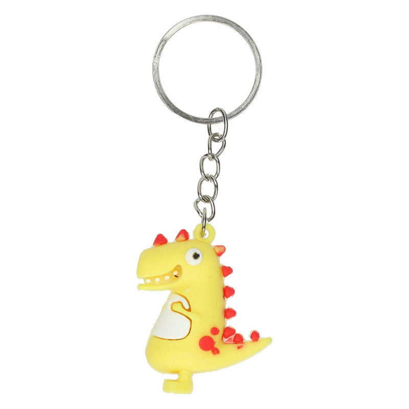 Load image into Gallery viewer, Sleutelhanger dino kleur
