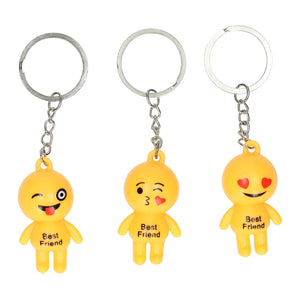 Sleutelhanger emotie figuurtje 3d